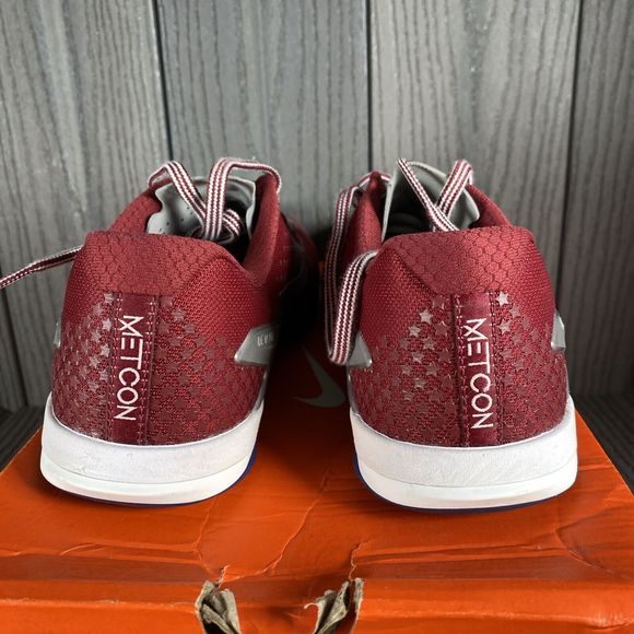 Nike Womens Metcon 4 Premium 924594-604 Red Running Shoes Sneakers Size 9 $130 - Picture 5 of 12